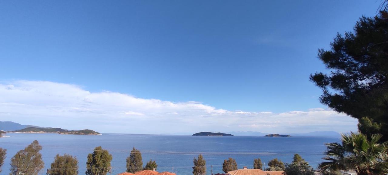 Amaranthos Skiathos View شاطئ ميغالي أموس المظهر الخارجي الصورة