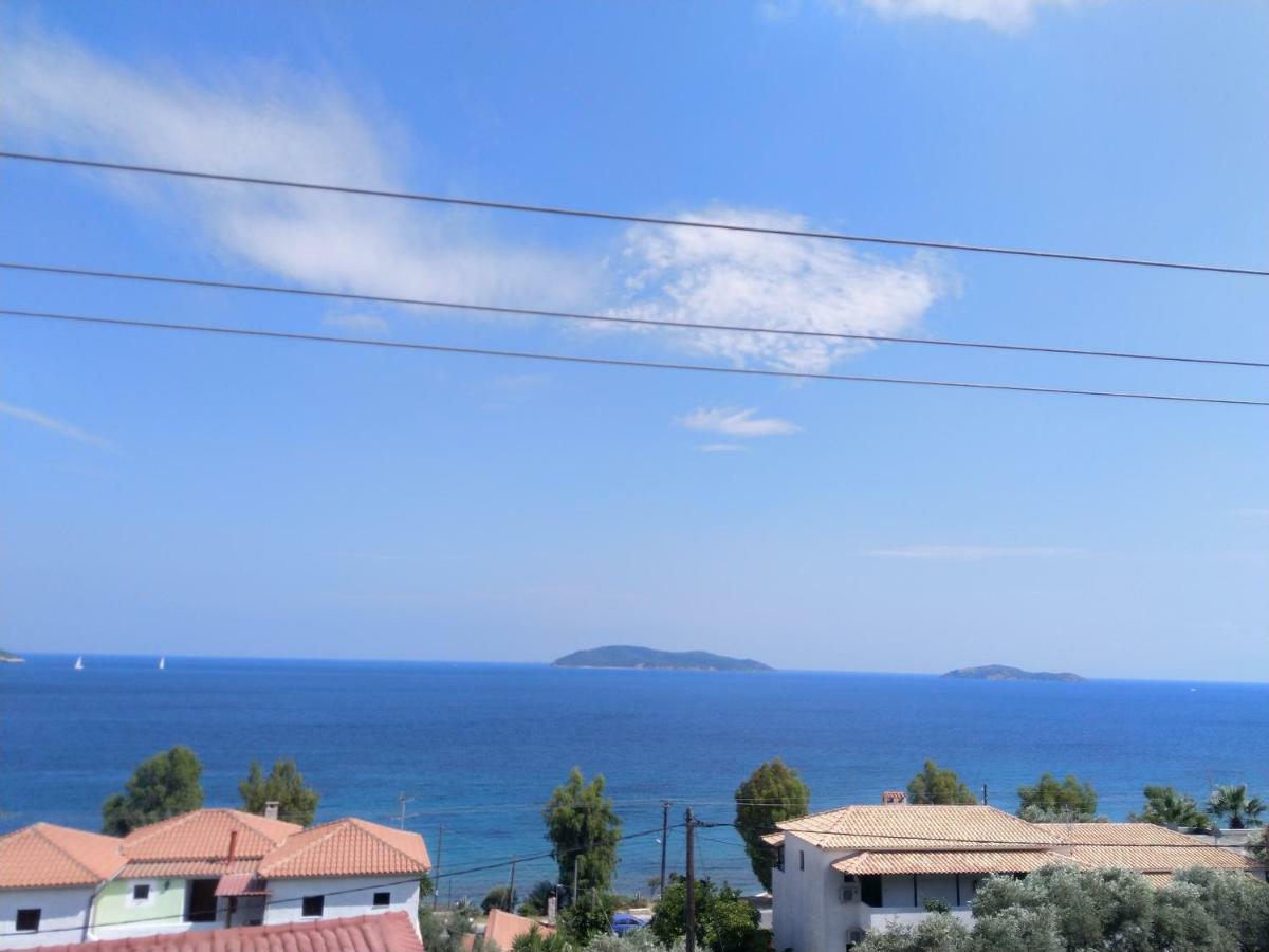 Amaranthos Skiathos View شاطئ ميغالي أموس المظهر الخارجي الصورة